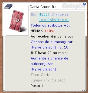 Carta Amon-Ra